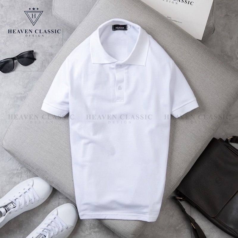 [Hàng Mới] Áo Polo nam trơn vải đẹp chất cotton tici (mẫu 06)