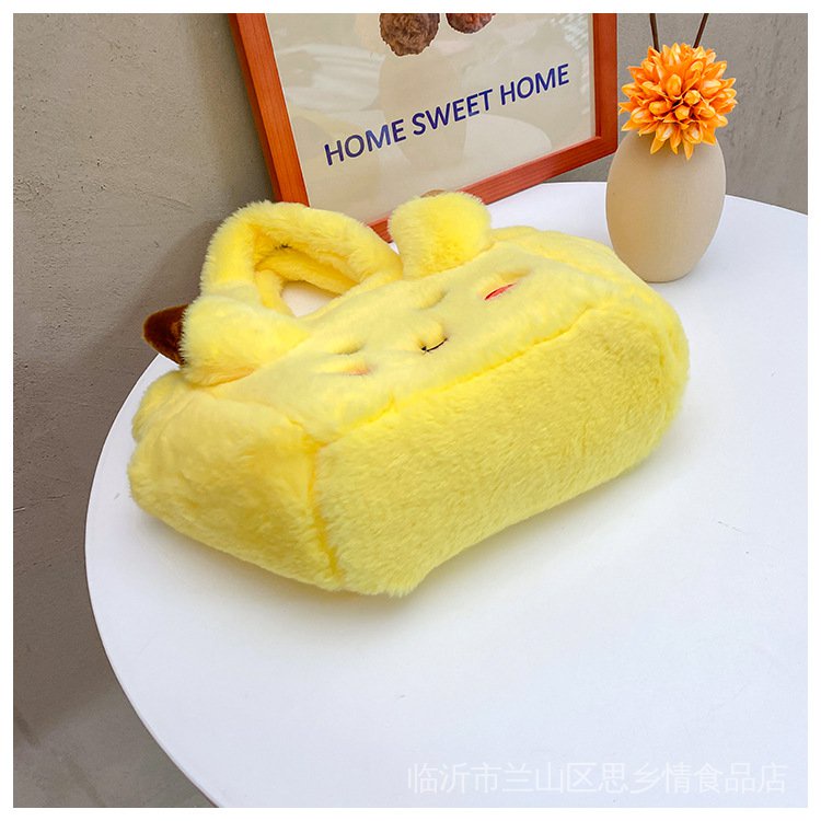 Túi Xách Len Cừu Thời Trang Mới Đáng Yêu Cho Nữ 2022