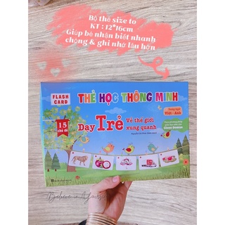 Bộ thẻ học thông minh bộ lớn