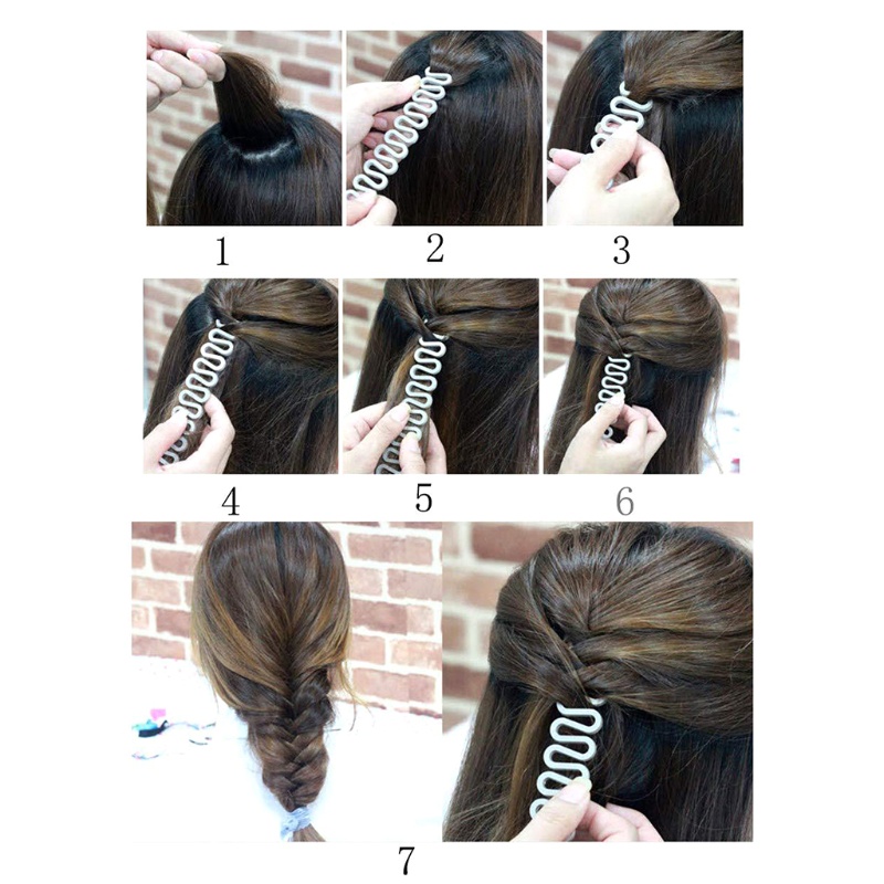 Bộ Dụng Cụ Tết Tóc Nhanh Chóng Thần Kỳ 19x