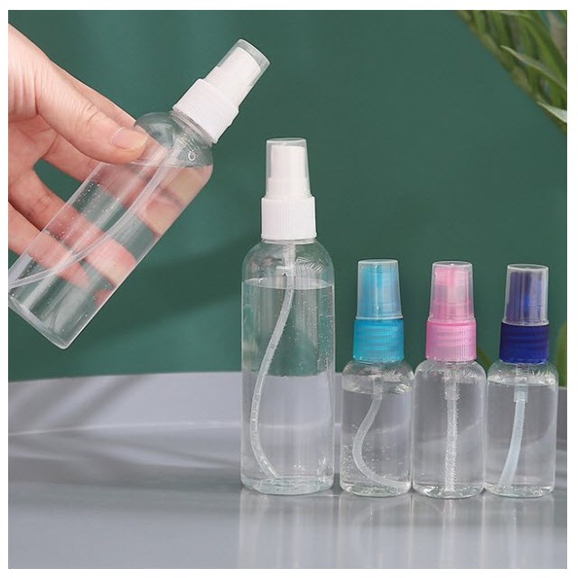 Chai Xịt Phun Sương - Lọ Chiết Mỹ Phẩm mini loại 30/ 60/ 100ml LOẠI TRONG THƯỜNG