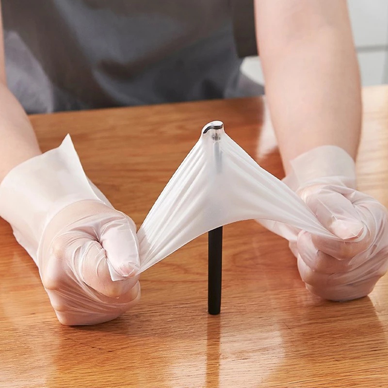 Set 100 Găng Tay TPE Dùng Một Lần Đa Năng Sử Dụng Tiện Lợi Cho Nhà Bếp / Làm Vườn