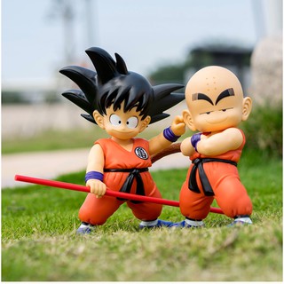 [Rẻ] Mô hình Goku kid, Krilin kid lúc nhỏ cao 20cm - Dragon ball