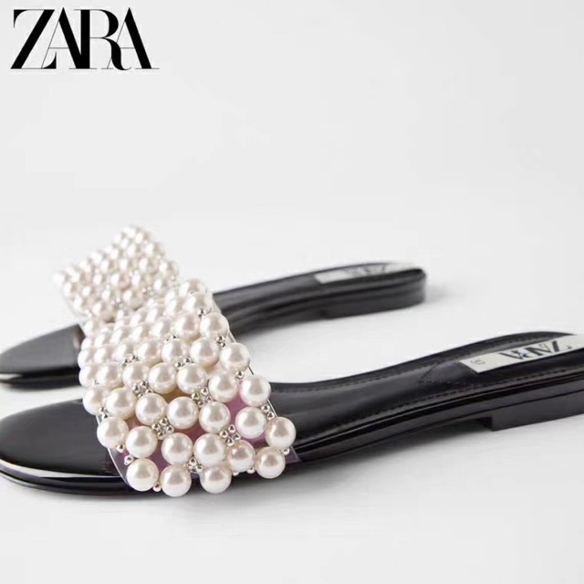 SALE LE SIZE  Dép Zara quai ngọc ảnh thật