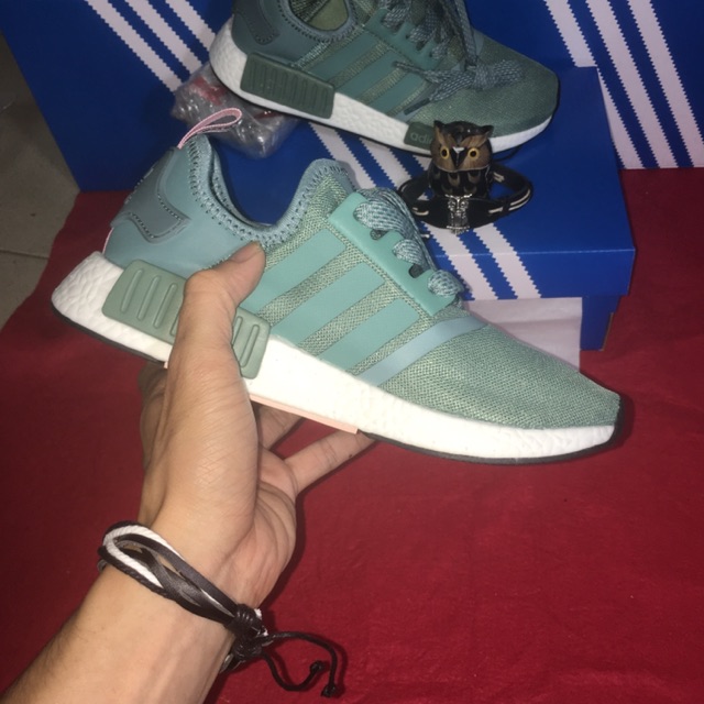 Giầy Adidass NMD R2 ( xanh)