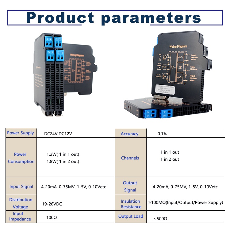 Thiết Bị Cảm Biến Dòng Điện DC ES-GLN 4-20mA 10V 5V