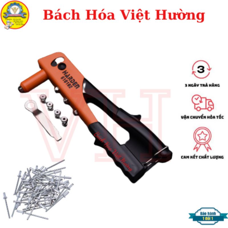 [CHÍNH HÃNG] Kìm rút Rive (đinh rive)  Harden chính hãng chất liệu hợp kim cao cấp, không rỉ sét, chống ăn mòn