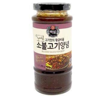 Sốt Ướp BBQ Thịt Bò Beksul  Hàn Quốc (290G)