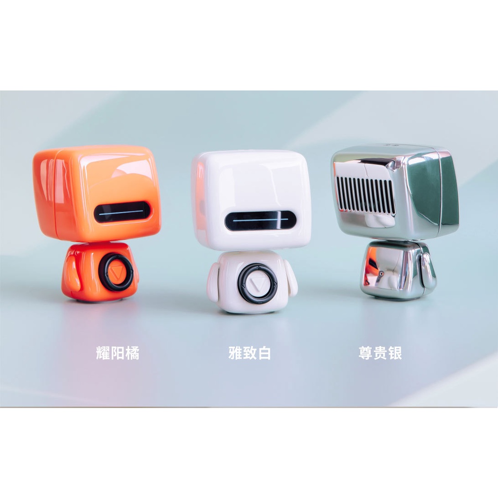 Loa Robot Di Động Bluetooth Mini m Thanh Không Dây Gọi Điện Rảnh Tay Có MIC Cho Điện Thoại Di Động Loa Bluetooth