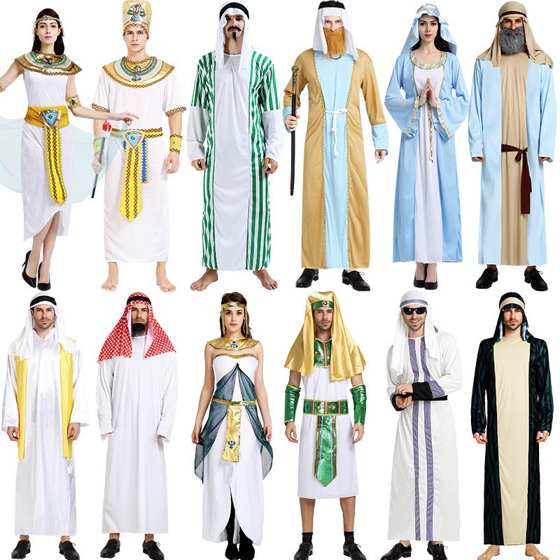 (CÓ SẴN) Trang Phục Hóa Trang Ả Rập Nam, Bộ Quần Áo Hoàng Tử Ả Rập Hoàng Tử Ba Tư Trang Phục Aladin Và Cây Đền Thần