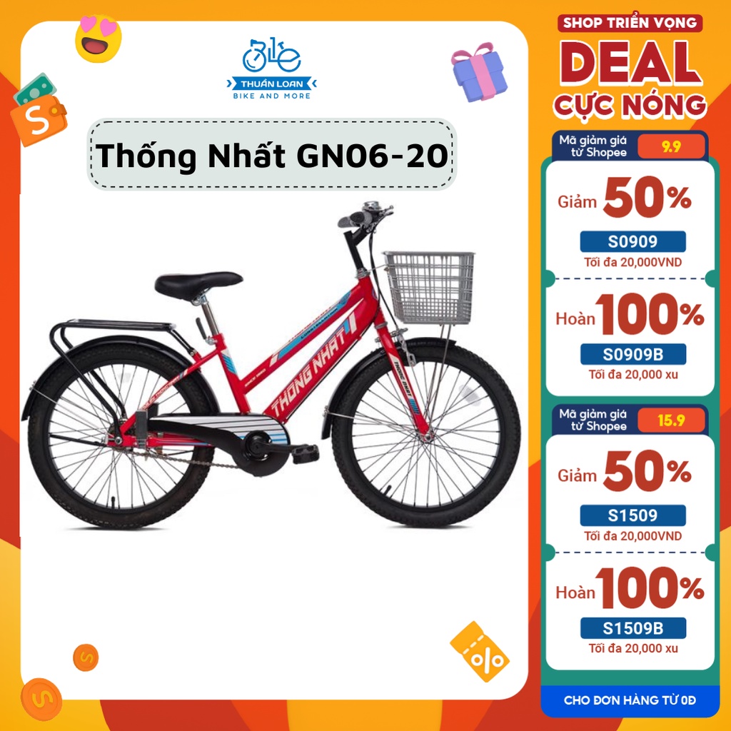 Xe Đạp Trẻ Em Thống Nhất GN06-20 Vành 20Inch