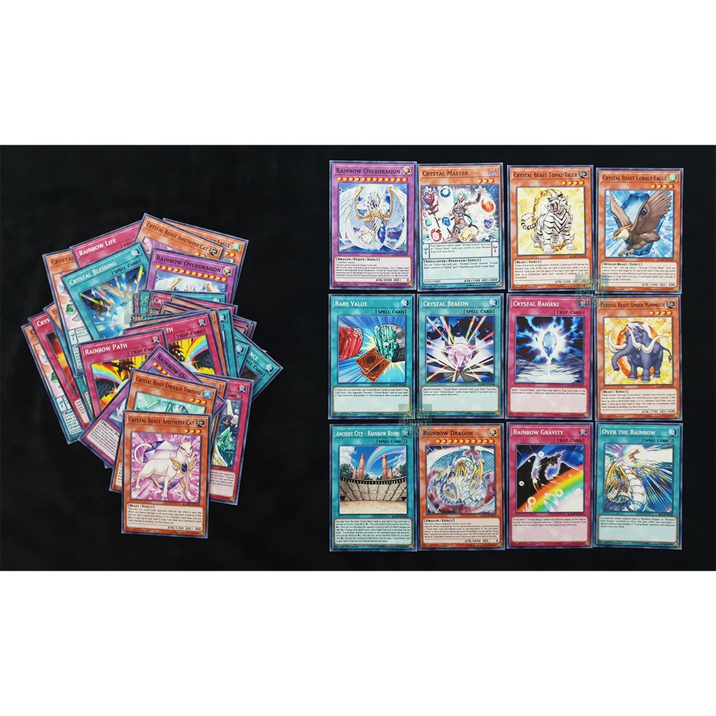 [Bài In] Bộ bài Yugioh - Crystal Beast - Johan Andersen Deck