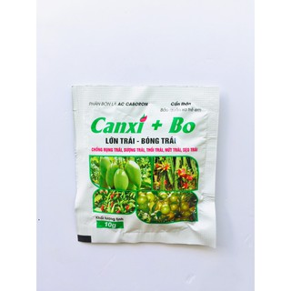 1 VIÊN Canxi Bo CHỐNG RỤNG HOA, TRÁI NON,NỨT TRÁI, THỐI QUẢ.