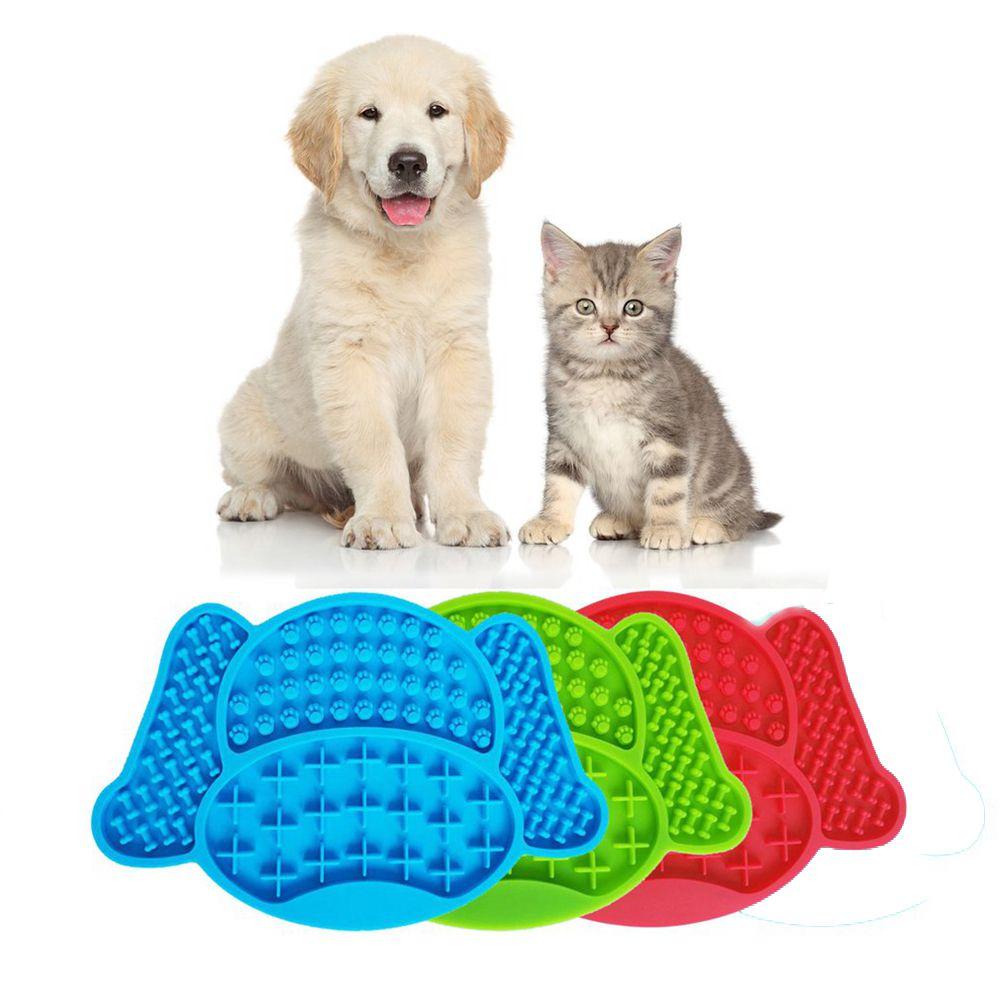 Thảm Lót Huấn Luyện Cún Cưng Liếm Thức Ăn Chậm Có Giác Hút