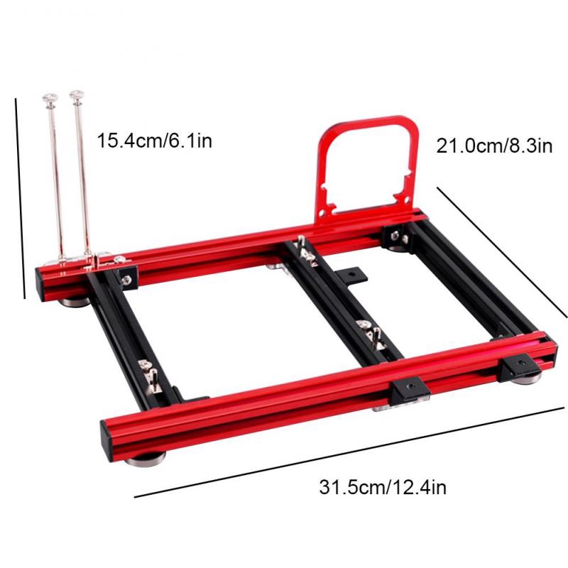 [Kaneb] DIY Mini Open Aluminum Alloy Frame ITX Motherboard PC Computer Case