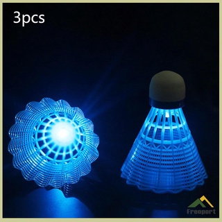 3 quả cầu lông có đèn led phát sáng trong bóng tối