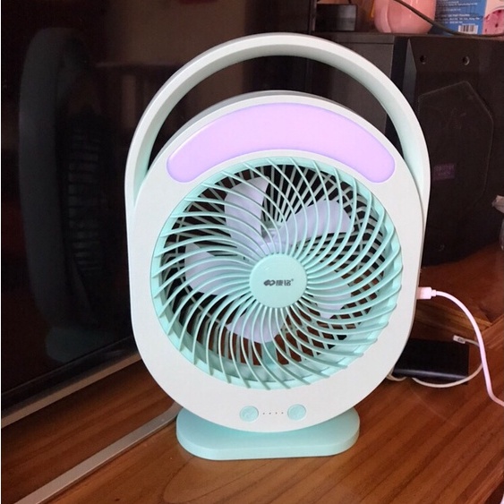 QUẠT TÍCH ĐIỆN CÓ ĐÈN LED  siêu mát, bền điện (MÃ 0336 )