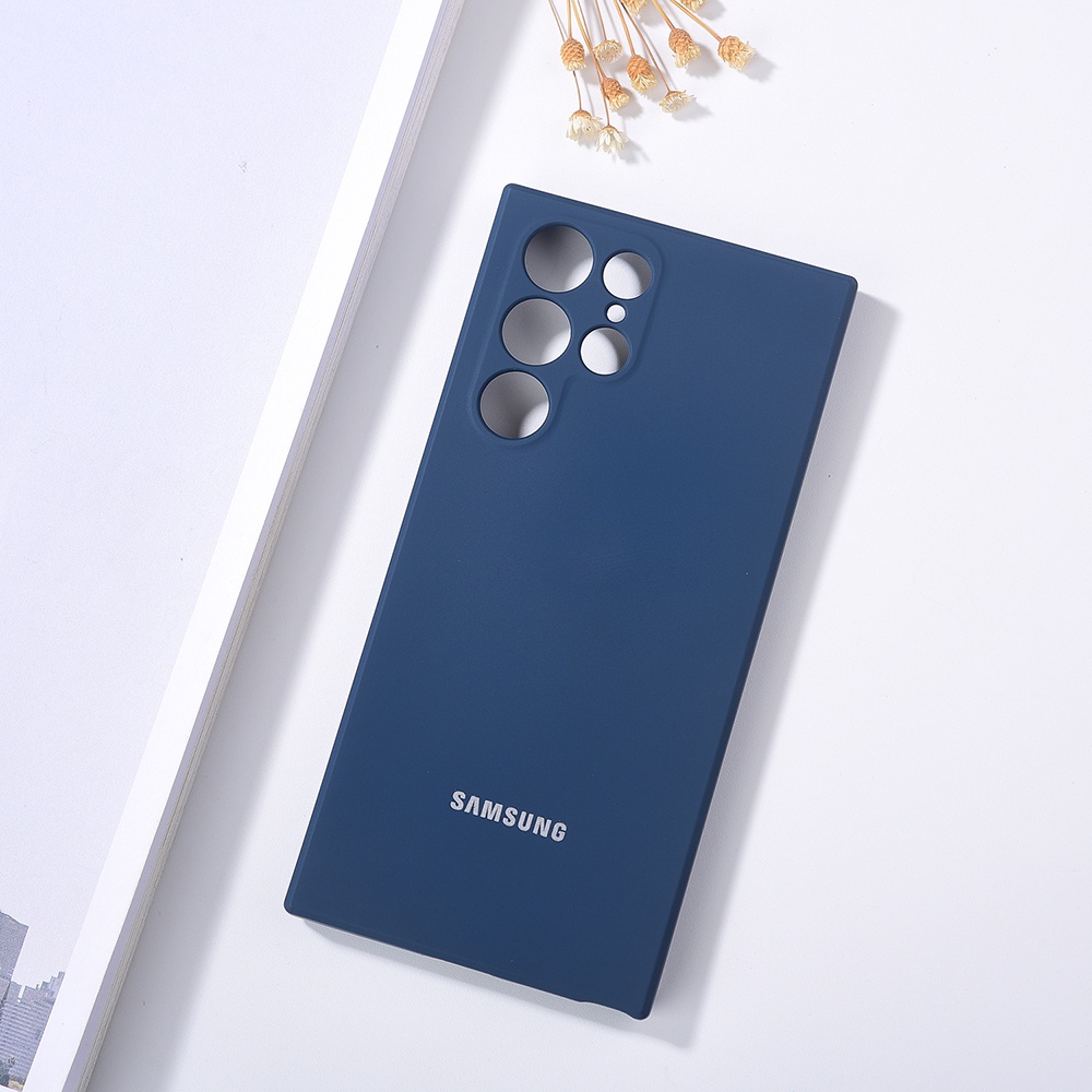 Original Samsung Galaxy A03 164 A03S A22 A51 M40S M32 F22 S21FE S22 / S22 Plus / S22 Ultra Liquid Silicone Case