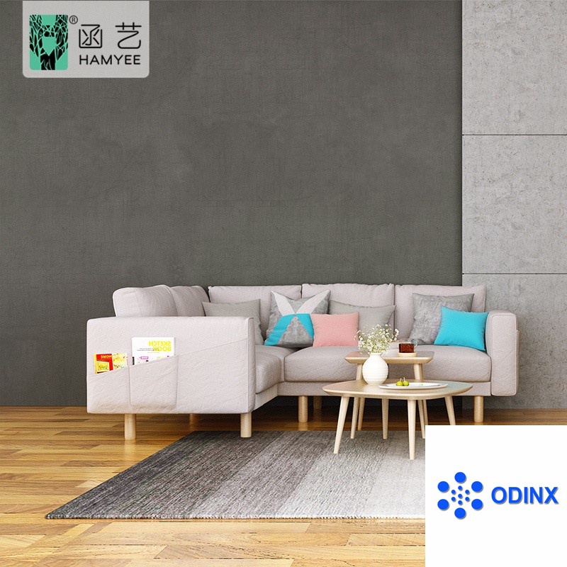 Giấy dán tường trơn 10M decal dán tường màu trơn có keo sẵn khổ 45cm