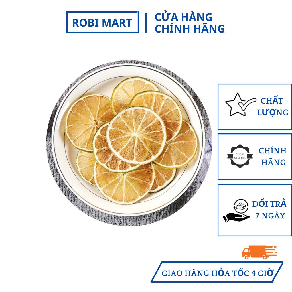 Cam xoàn thái lát sấy lạnh Robi Mart 200g - Hàng loại 1 lát đẹp chính hãng