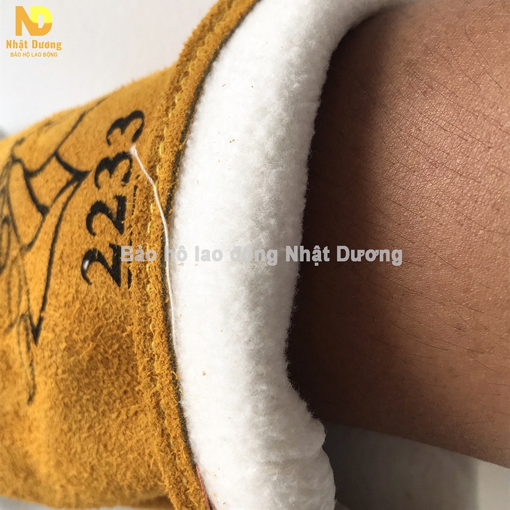 Găng tay da hàn tig chịu nhiệt 2233 AG bảo vệ tay