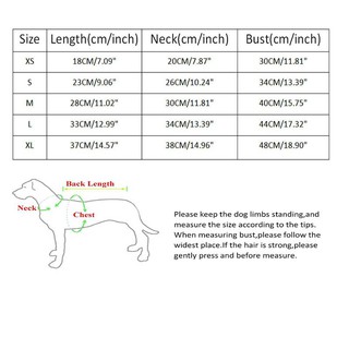 Áo Khoác Giữ Ấm Cho Thú Cưng