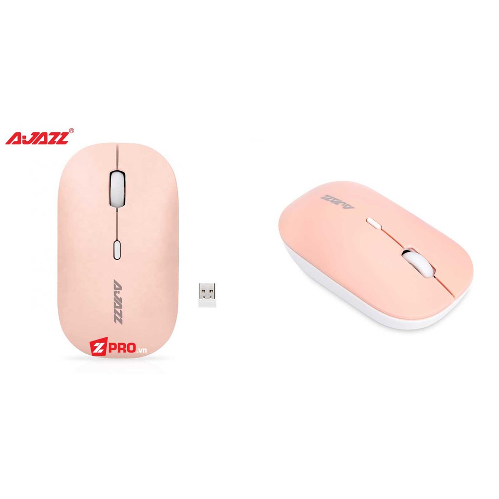 Chuột Wireless Silent (Không dây) Chính hãng Ajazz i18 - BH 2 năm