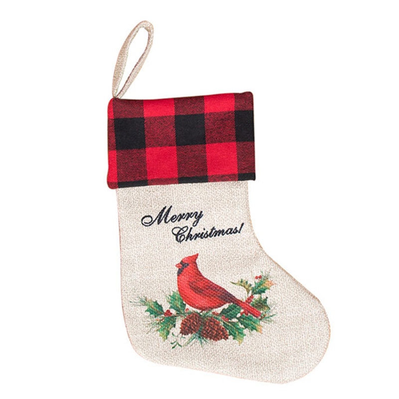 Set 3 Chiếc Tất Đựng Kẹo Giáng Sinh Dễ Thương Xinh Xắn