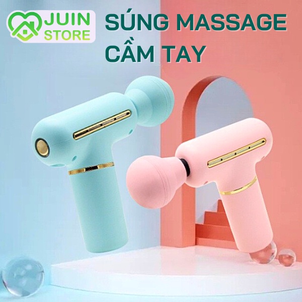 Máy Massage Rung Cầm Tay Mini Nhỏ Gọn Dễ Dàng Đem Theo Trong Những Chuyến Đi