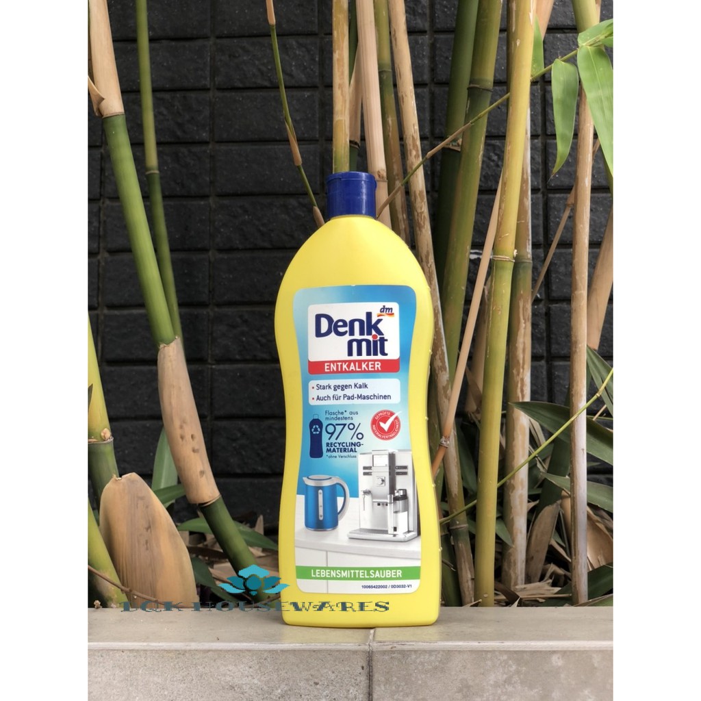 Dung dịch tẩy cặn Canxi cho ấm siêu tốc, máy pha Cafe... Denkmit 250ml