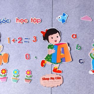 Tranh góc mầm non