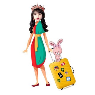 Chibi người lớn trang trí tiệc