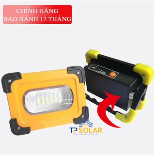 Đèn Đa Năng Xách Tay Năng Lượng Mặt Trời 30W Sạc Pin Cho Điện Thoại