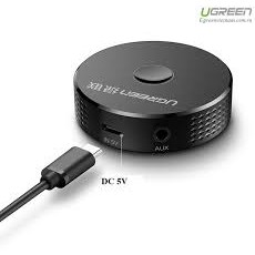 Bộ Nhận Âm Thanh Bluetooth ver 40968 Trên Xe Hơi Hifi Hỗ Trợ Chuẩn Aptx UGREEN Cm127 - Hàng chính hãng