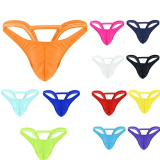 Korean Style Men's Sretch G-string T-back Micro Thong Briefs Underwear