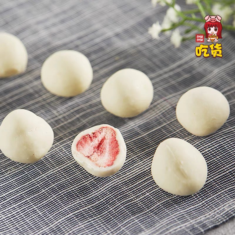 Socola bọc dâu sấy Hongkong Aji Ichiban
