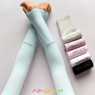 Ống tay áo chất liệu lụa mát chống tia cực tím