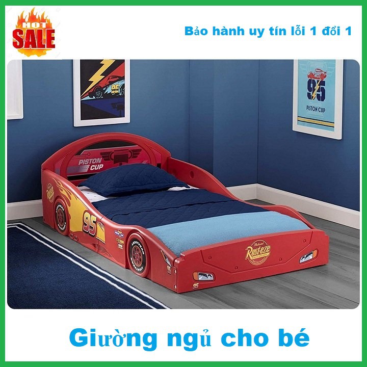 Giường ngủ cho bé siêu dễ thương( tặng kèm đệm),phù hợp cho bé từ 2-10 tuổi