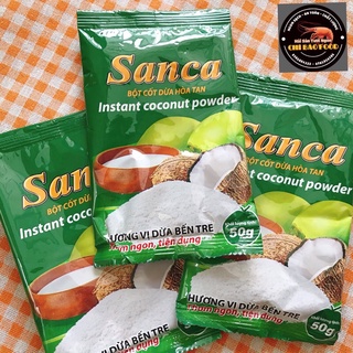 Bột cốt dừa hoà tan sanca 50g