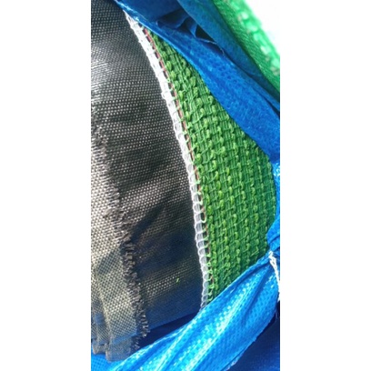 Thảm cỏ nhân tạo sợi 2 cm đế xanh - Hàng cao cấp 16 mũi