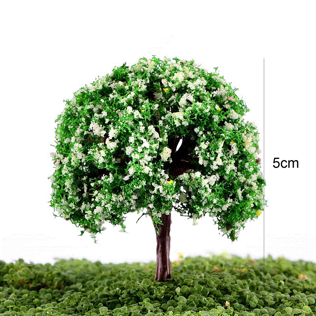 Đồ trang trí Cây Mini Bằng Nhựa Resin Dùng Trang Trí Tiểu Cảnh Diy