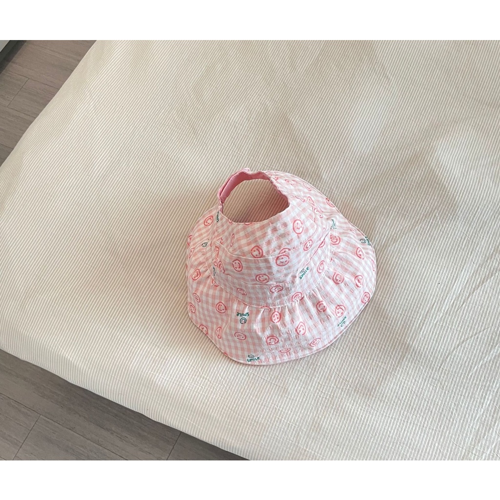 Mũ Vành Rộng Chống Tia UV Dễ Thương Cho Bé 0-8 Tuổi