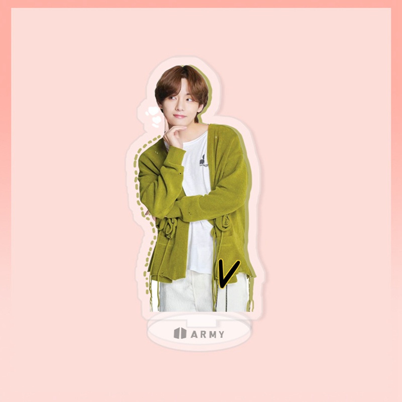 Giá đỡ trưng bày METAGIO bằng acrylic hình các thành viên trong nhóm nhạc BTS