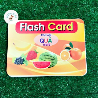 Thẻ Học Thông Minh Chủ Đề Các Loại Quả