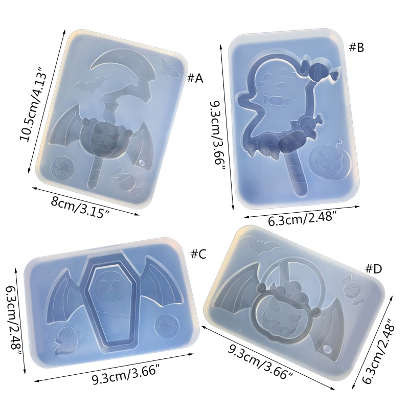 Khuôn Làm Bí Ngô Halloween Trang Trí Thủ Công