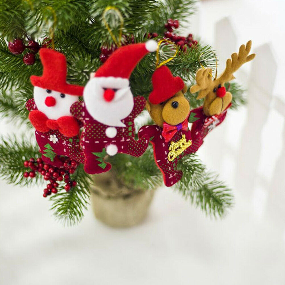 Bộ 12 phụ kiện treo trang trí cây thông Noel xinh xắn đẹp mắt