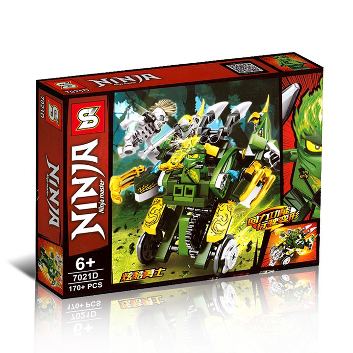 Lego ninja master Cỗ máy chiến đấu 7021