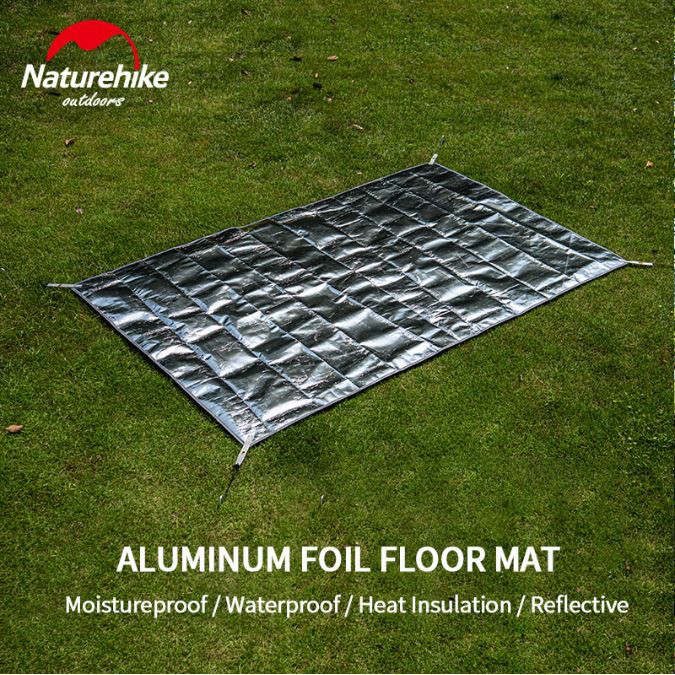 Tấm trải dã ngoại tráng nhôm 2 mặt chống nước chống ẩm Naturehike NH20FCD03
