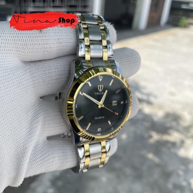 Đồng Hồ Nam, Đồng Hồ nam Đeo Tay Tevise Chống Nước, Chống Bay Màu