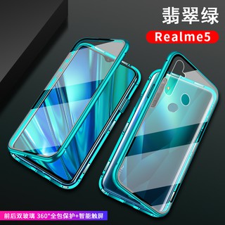 Ốp Điện Thoại Nam Châm Hai Mặt Cho Oppo Realme 5 Pro / Q / 3 Pro